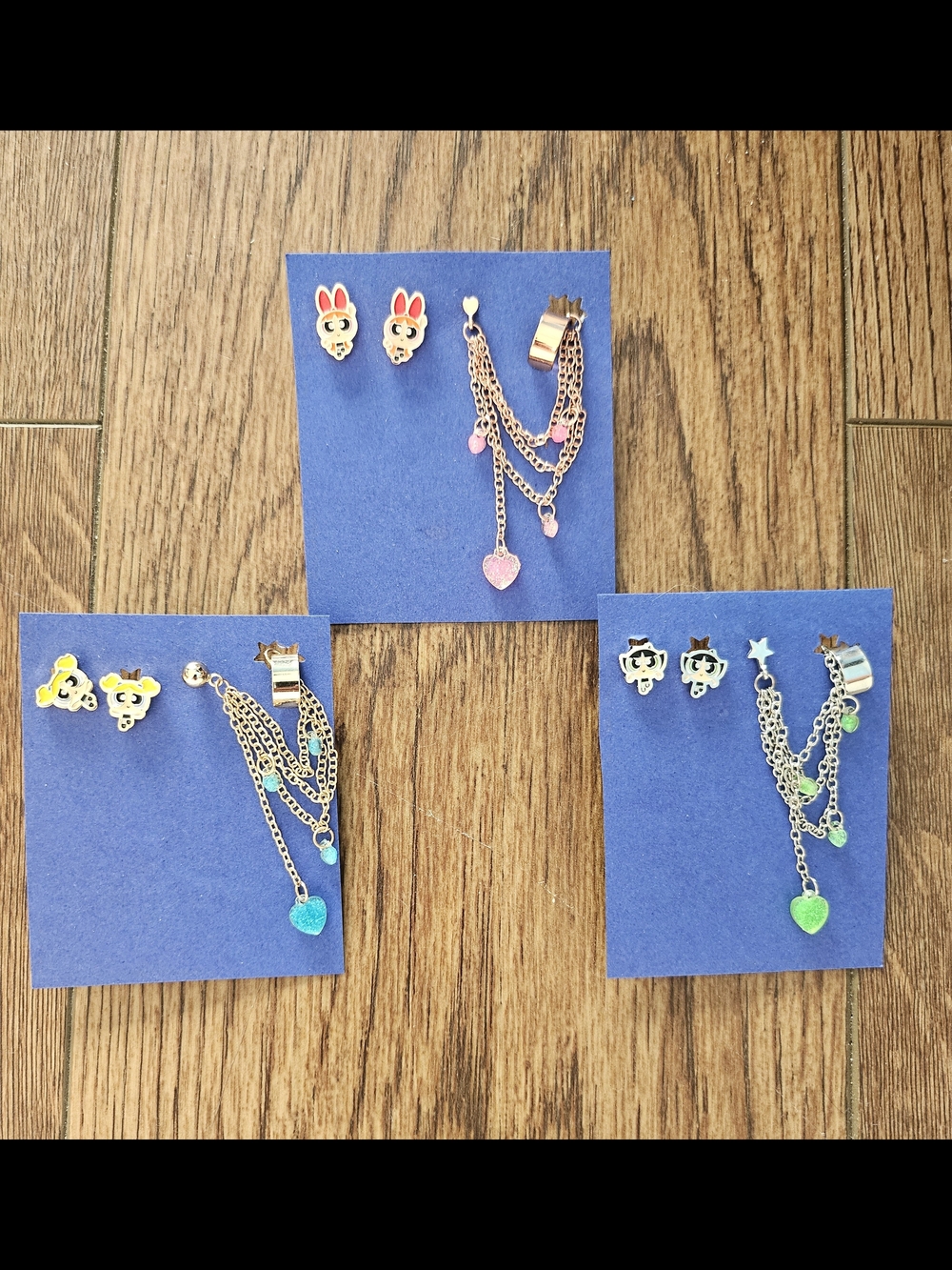 Power Puff Girls Earing Bundle